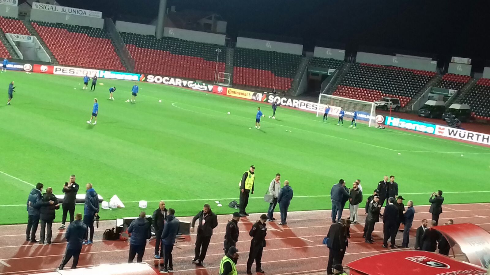 FOTO GALERI/ Izraeli stërvitet në sytë e policëve “tifozë”