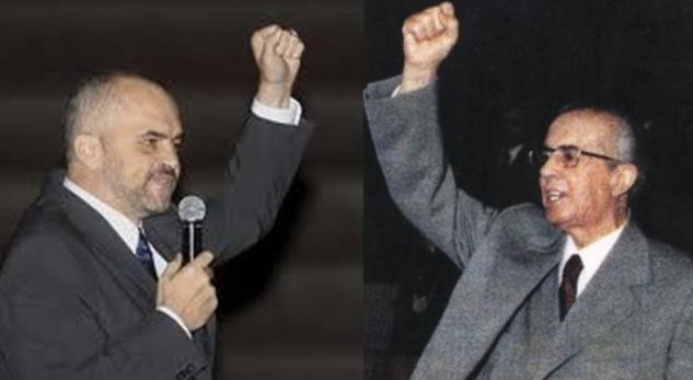Sali Berisha gjen ngjashmërinë midis Edi Ramës dhe Enver Hoxhës