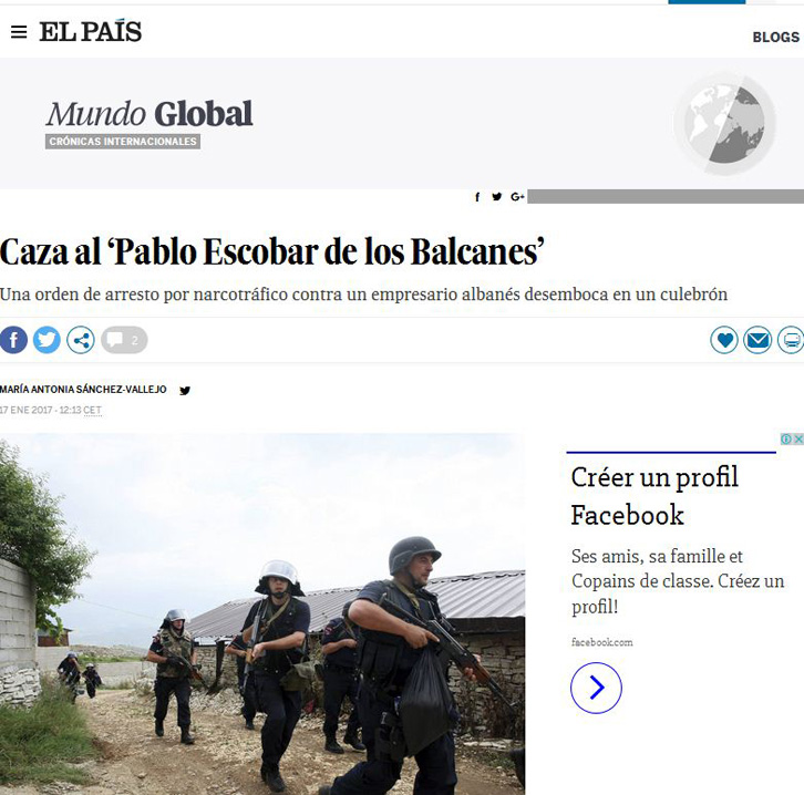 El Pais: Klement Balili mbrojtje të veçantë dhe kontakte me politikanë të lartë