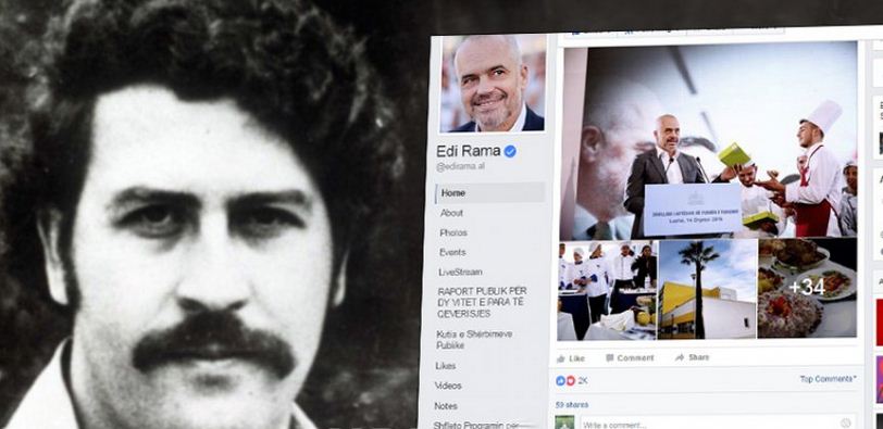 “Escobari” i shkruan Ramës në Facebook