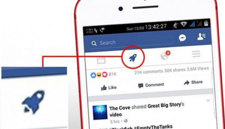 Risia, kuptimi i shenjës së raketës në facebook