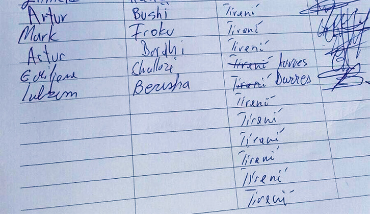 VIDEO & FOTO/ Ja firmat për Vetting-un nga Emiljano Shullazi, Mark Frroku, Lul Berisha…, etj