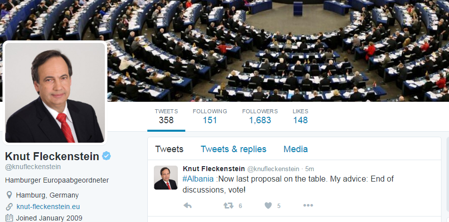 Knut Flenkeshtajn konfirmon propozimin e ri: Mjaft me diskutime, votoni!