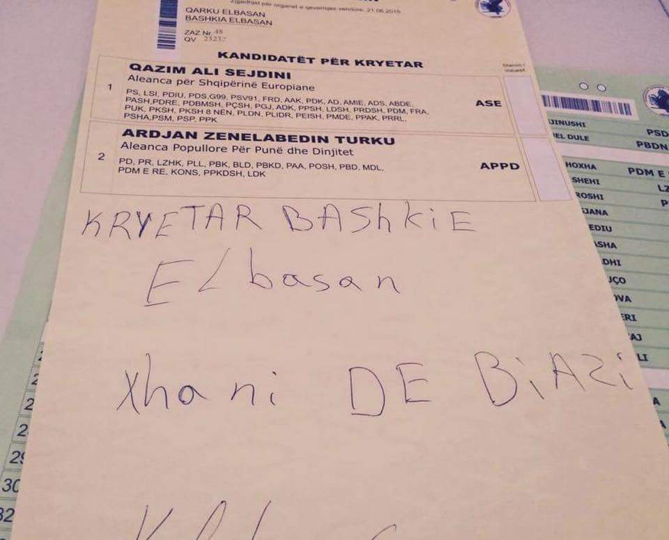 FOTO/Votimet surprizë, ja çfarë duan disa votues