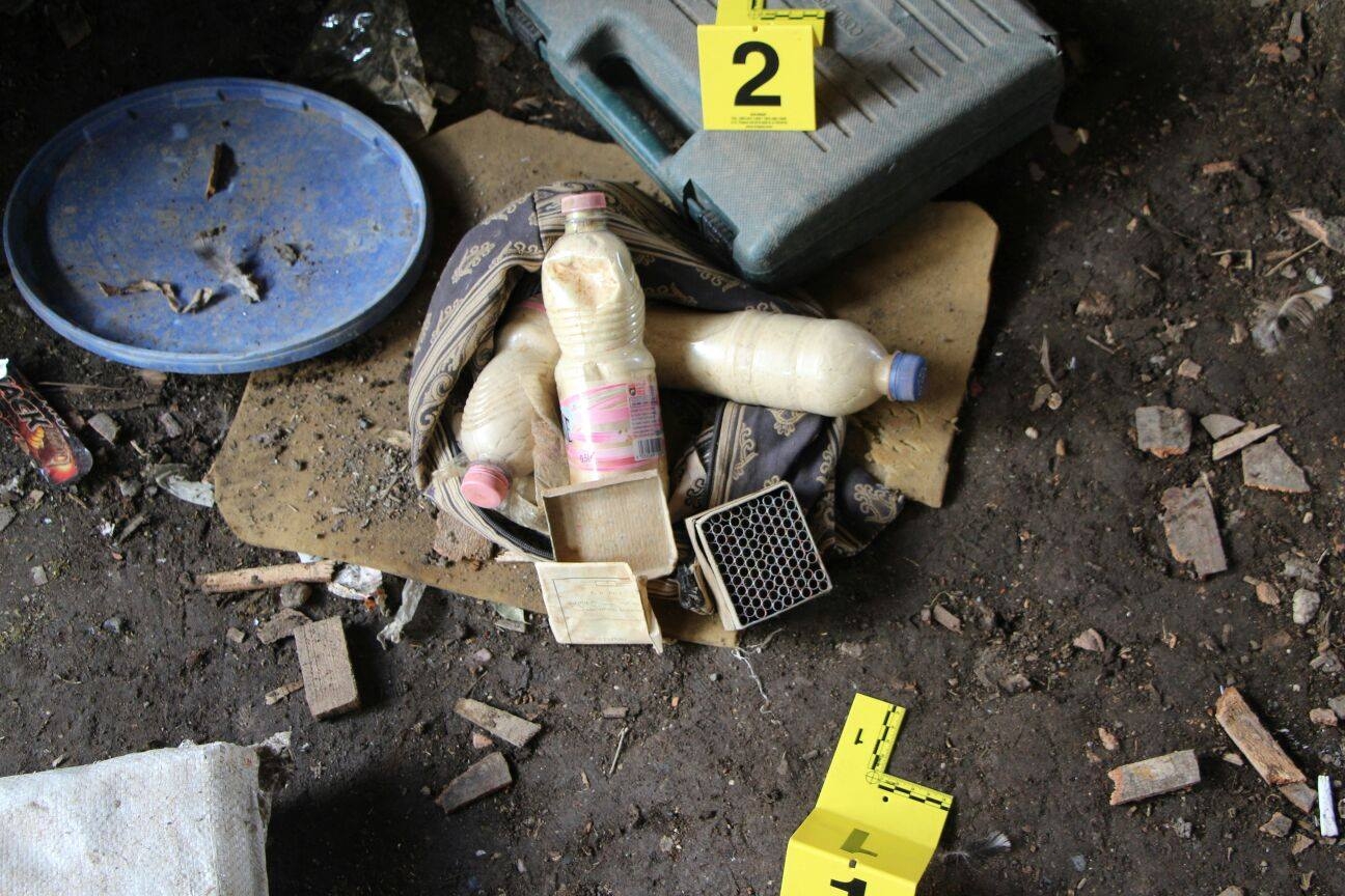 Foto/ Elbasan, arrestohet 55-vjeçari me 3 kg tritol