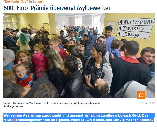 Gjermani, joshen azilkërkuesit, 600 euro kush largohet vetë