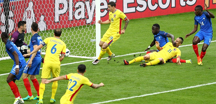 EURO 2016/ Franca fiton me Rumaninë 2-1