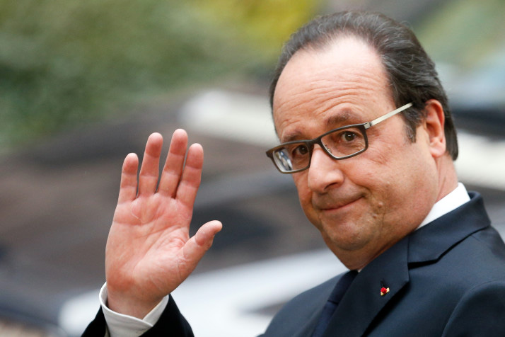 Presidenti francez Hollande anulon vizitën në Shqipëri