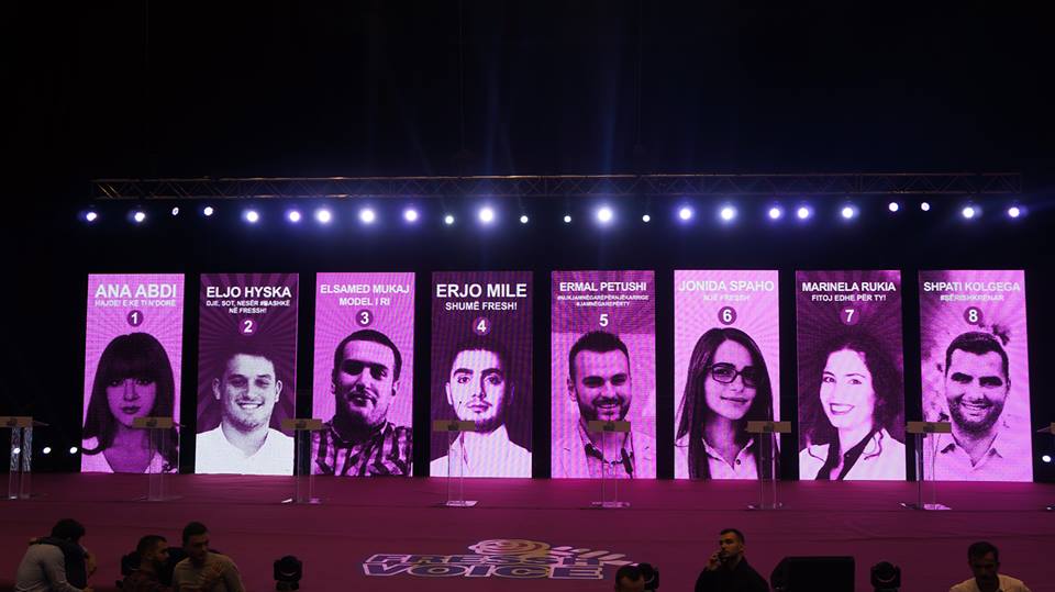 Zgjidhet kreu i FRESSH, ja renditja sipas votave