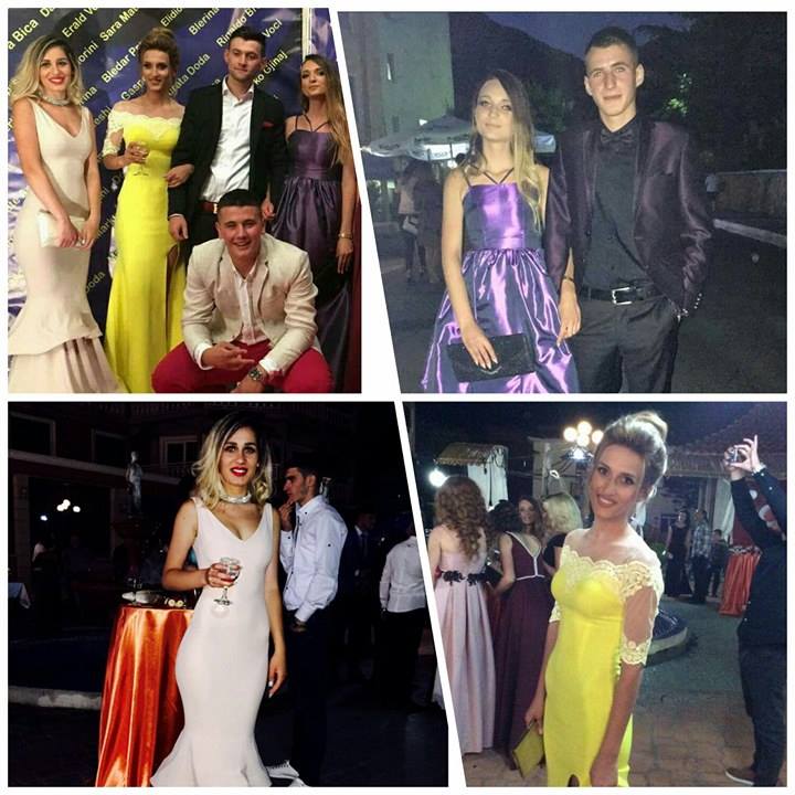 FOTO LAJM/ Fushë-Arrëz, maturantët transformojnë në Hollywood qytetin e tyre