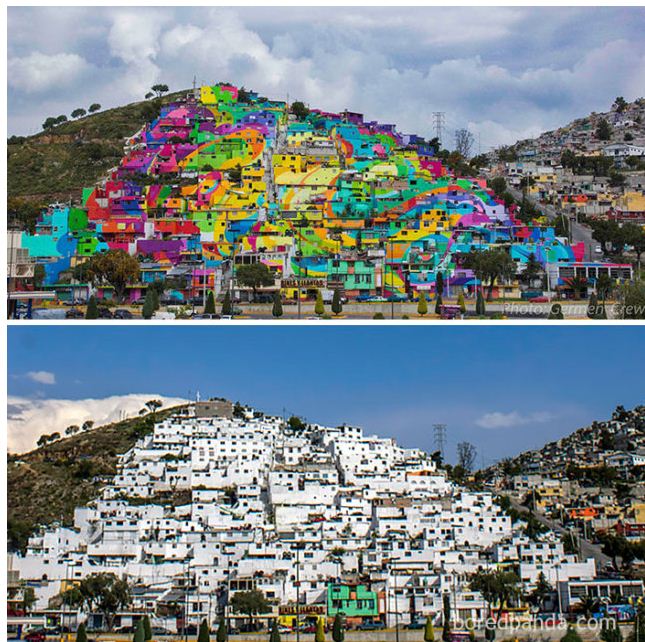 FOTO/ Dëshmia se si arti i rrugës transformon zonat urbane