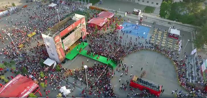 VIDEO/ Ja prova filmike e braktisjes nga qytetarët e festës së Edi Ramës për kombëtaren