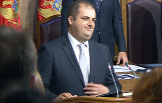 VIDEO/ Për herë të parë në Parlamentin e Malit të Zi, ceremoni zyrtare në gjuhën shqipe