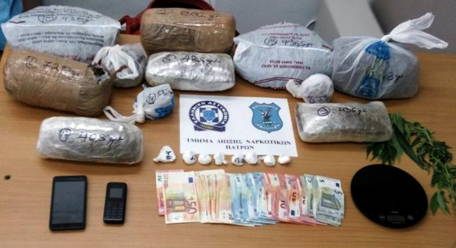 Greqi, arrestohet 41-vjeçari shqiptar me kanabis e kokainë