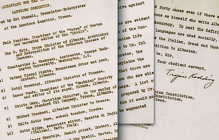 DOSJE/ Lista “amerikane” me personat që shkruanin më mirë gjuhën shqipe