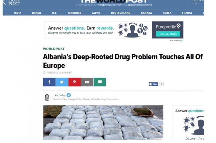 “Huffington Post” gazeta me e madhe e SHBA: Miliona dollarë të drogës për të blerë zgjedhjet