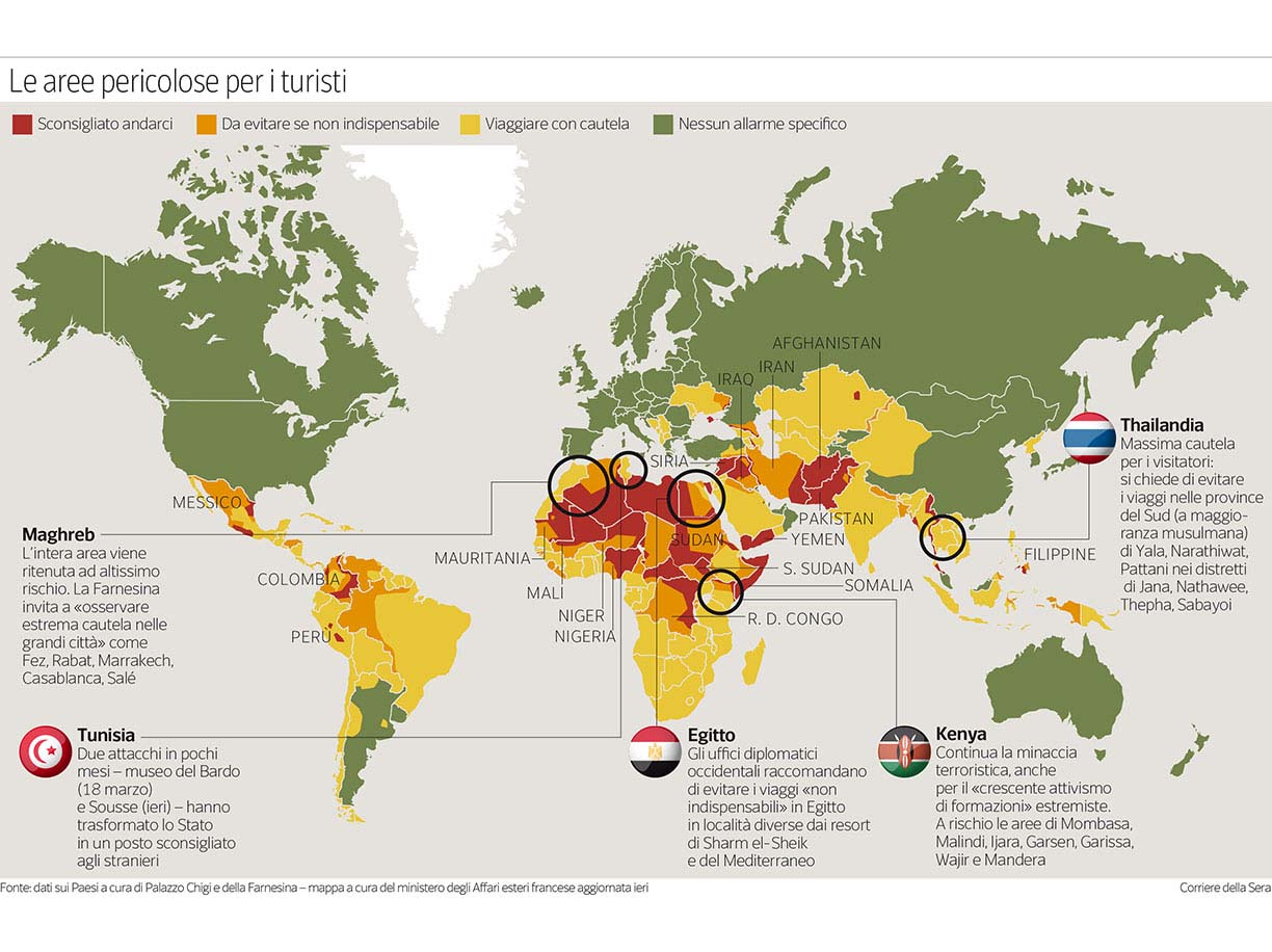 “Corriere della Sera”: Shqipëria në vendet e rrezikuara nga terrorizmi