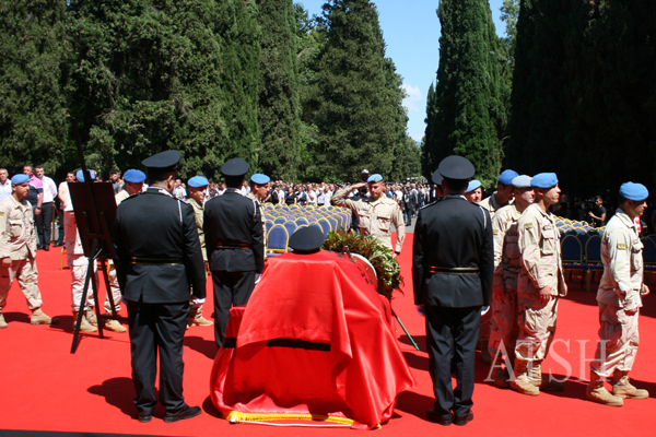 Ceremonia e oficerit Ibrahim Basha, ushtari trim dhe polici i mrekullueshëm