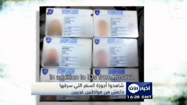 Pasaporta dhe karta ID të dhe Shqipërisë dhe Kosovës janë vjedhur nga ISIS