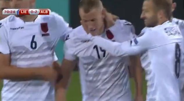 VIDEO/ Ja goli i dytë i Shqipërisë ndaj Lihtenshtejnit