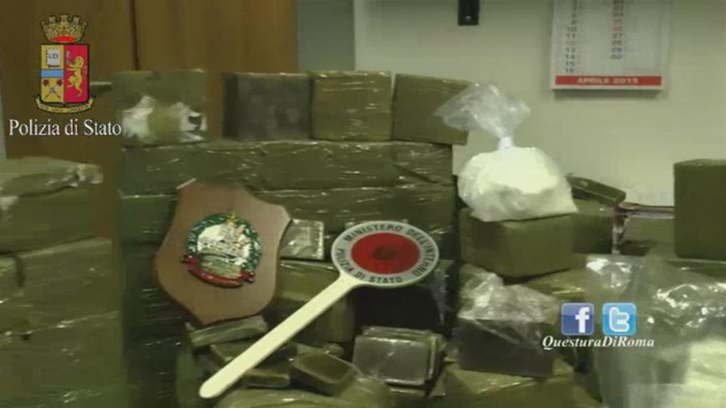 Romë, operacion antidroge, arrestohen 267 persona, roli specifik i një shqiptari