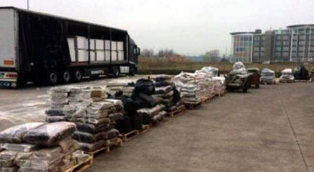 FOTO/ Ja nga ishte nisur dhe kujt i përkiste kamioni me 20 milionë euro drogë të bllokuar dje në Ankona