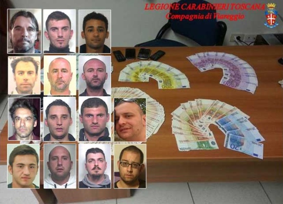 Itali, shkatërrohet banda e drogës dhe prositucionit, drejtohej nga shqiptarë, prangosen 17 persona