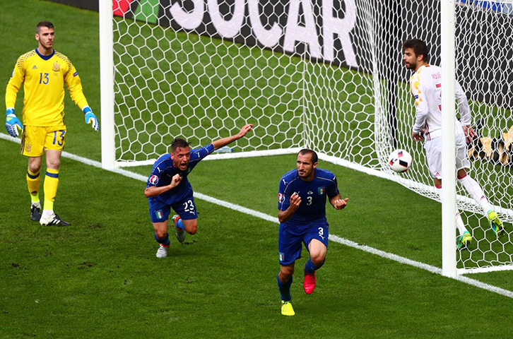 EURO 2016/ Apeninët mposhtin 2 – 0 Iberikët