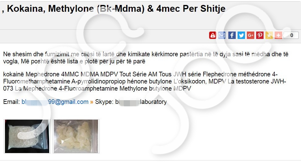 SKANDALI/ Shqiptarët shesin drogë në internet