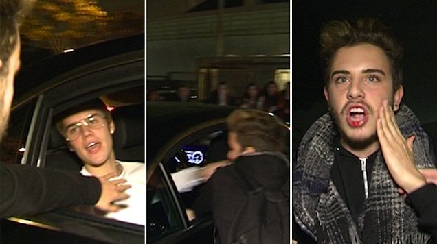 VIDEO & FOTO GALERI/ Justin Bieber grushton dhe gjakos fansin e tij