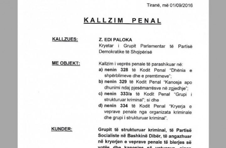 EMRAT/ PD, kallëzim penal për një grup kriminal në Dibër