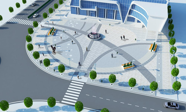 FOTO/ Kamza, ja si do të transformohet sheshi i qendrës së qytetit