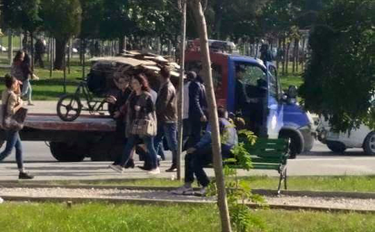 FOTO LAJM/ I sekuestrojnë karrocën fukarait…, nuk kishte numër NIPTI