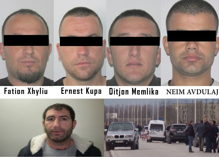 DETAJE/ Kush janë të prangosurit e sotëm dhe rolet e tyre në grabitjen e rrugës së Rinasit