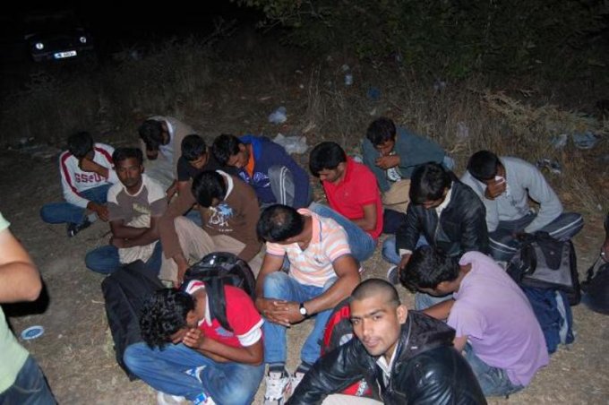 Shtegu i dimrit, kapen azilantët e parë në Kakavijë