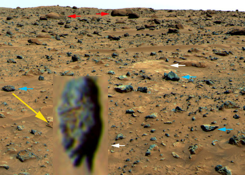 Zbulimi i cuditshëm, statuja me fytyra në Mars