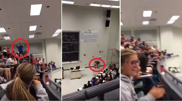 VIDEO/ Profesori sfidon studentin: Nëse e bën kosh, anulloj testin