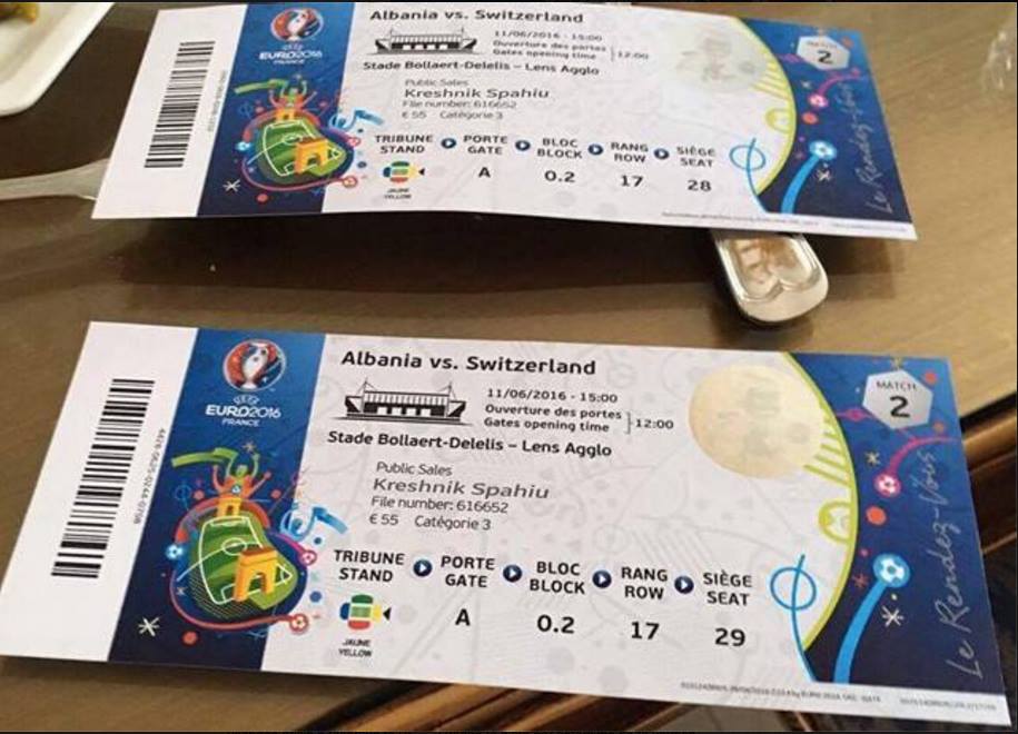 KRESHNIK SPAHIU/Francën anullova, biletat dhurova