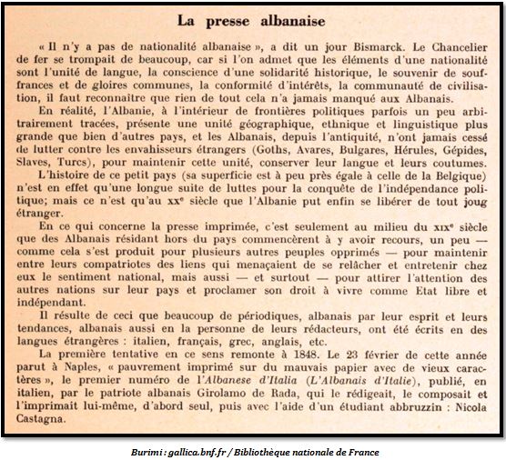 SPECIALE/Një studim i rrallë në Paris për shtypin shqiptar në vitet 1848–1939