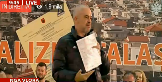 Ramën e pyesin në Vlorë për çadrën: Përgjigja e pakontrolluar e Kryeministrit