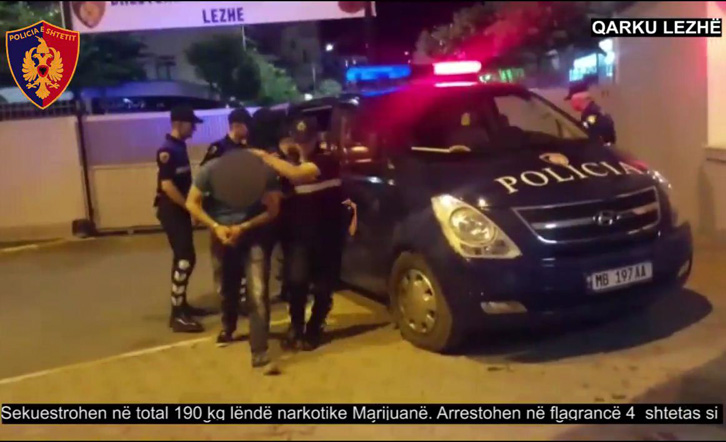 VIDEO & EMRAT/ Lezhë, dy operacioni bllokojnë sasi të mëdha droge, 4 të arrestuar