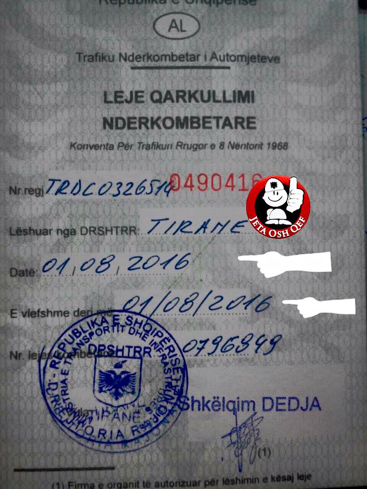 FOTO LAJM/ Paçavurja e zyrave të shtetit, ditën që lëshohet edhe skadon