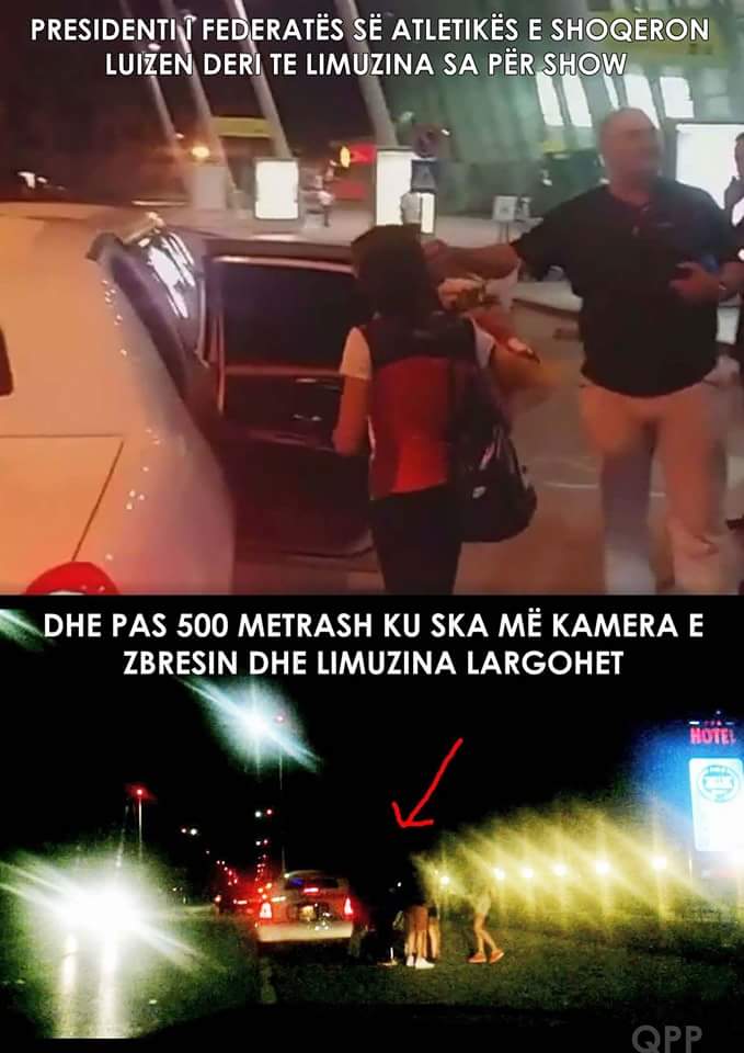 FOTO SKANDAL/ Ja si e injoron presidenti i federatës së Atletikës nënkampionen e Europës