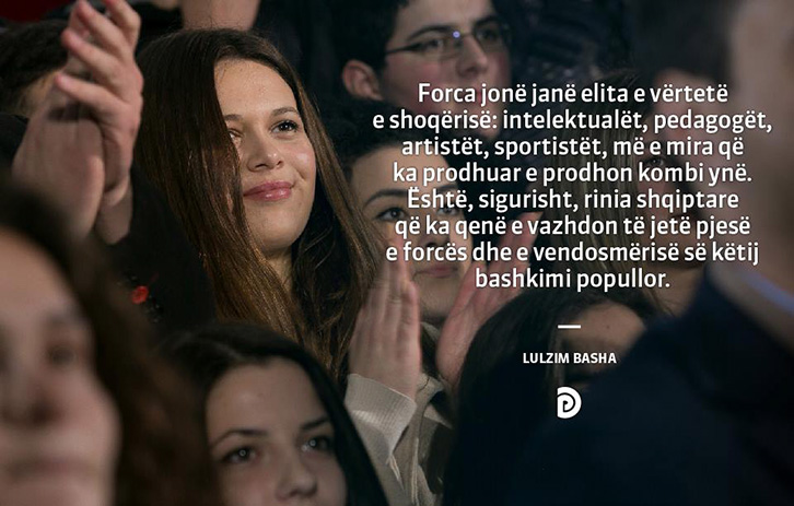 Basha mesazh në ditën e 19 të protestës: Ja forca jonë!