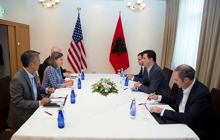 Zbulohet çfarë diskutoi Basha me Nuland