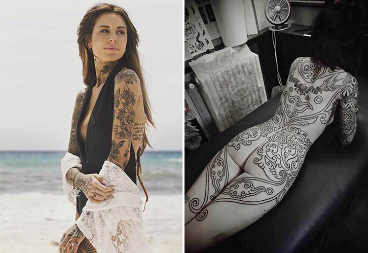 FOTO/ Modelja argjentinase tatu në pjesët intime: Messi mos ik!