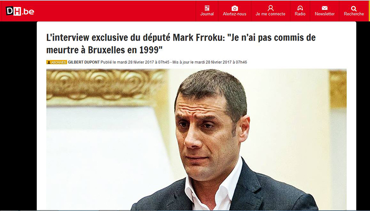 Mark Frroku flet për mediat belge: Burgjet tuaja nuk krahasohen me këto në Shqipëri