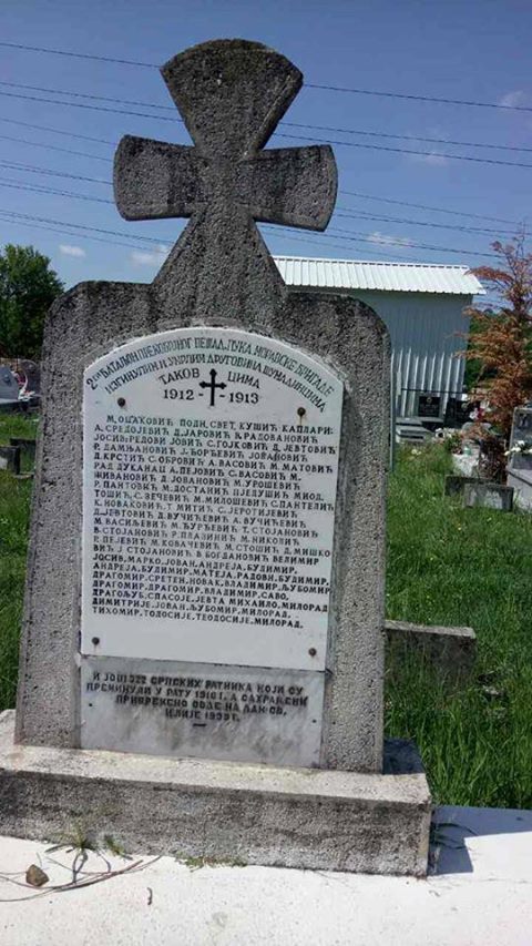 Në Tiranë, një memorial për ushtarët serbë