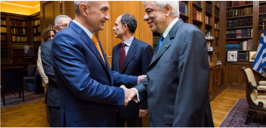 Presidenti i Greqisë, uron Ilir Metën për postin e Presidentit