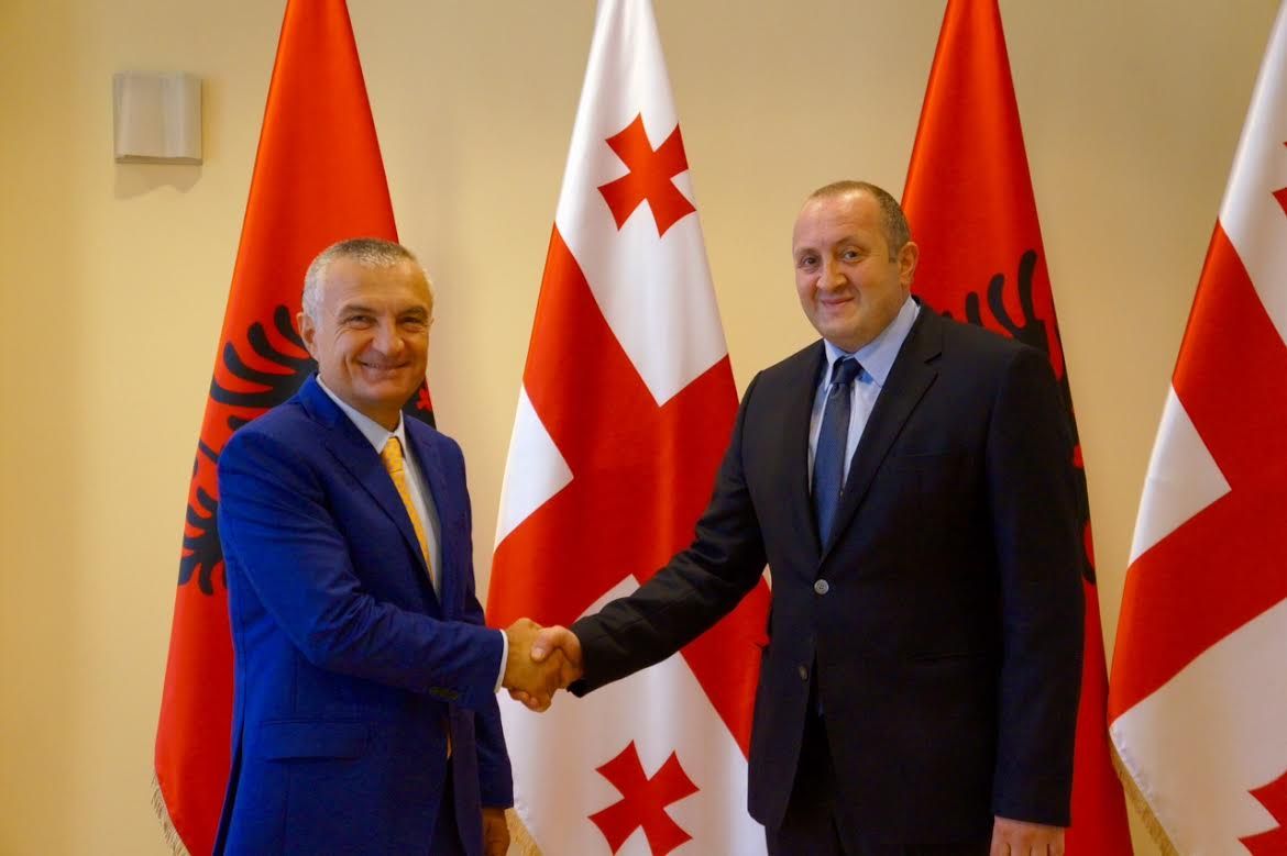 KONSPIRACION PER SHAKASHVILIN/Ilir Meta, takimi enigmatik me Presidentin e Gjeorgjisë